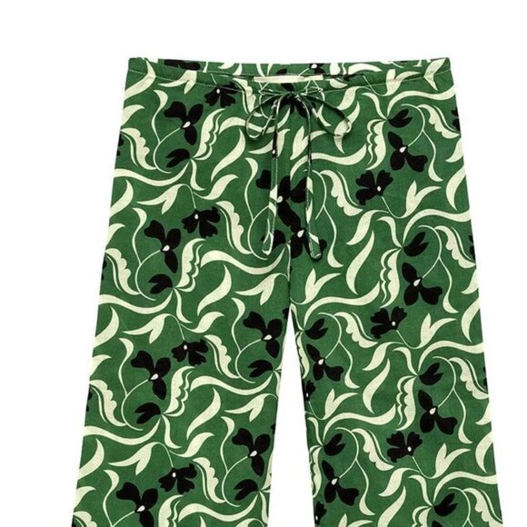 Veronica Floral Mini Brooklyn Baby Top & Wide Leg Pant Set | Montce - Picture 2 of 3